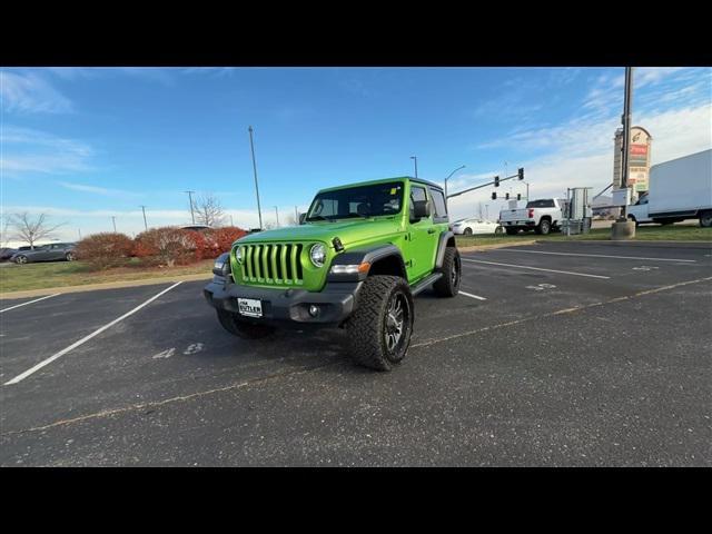 used 2020 Jeep Wrangler car, priced at $27,509