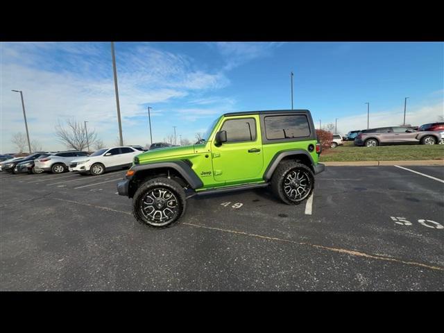 used 2020 Jeep Wrangler car, priced at $27,509