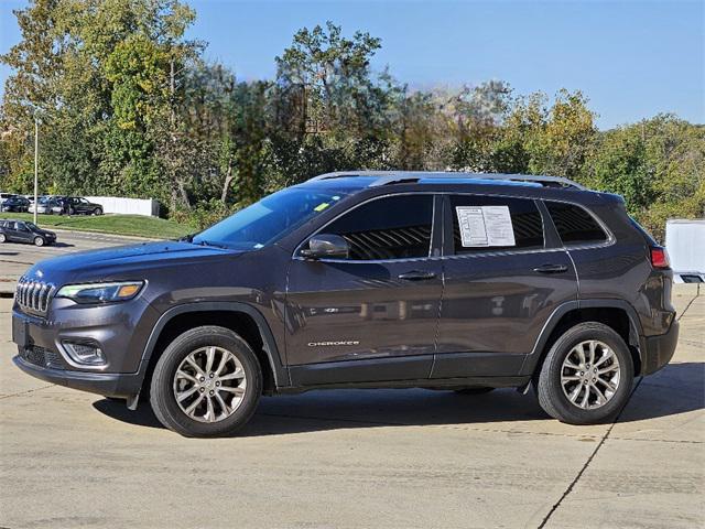 used 2021 Jeep Cherokee car, priced at $23,479