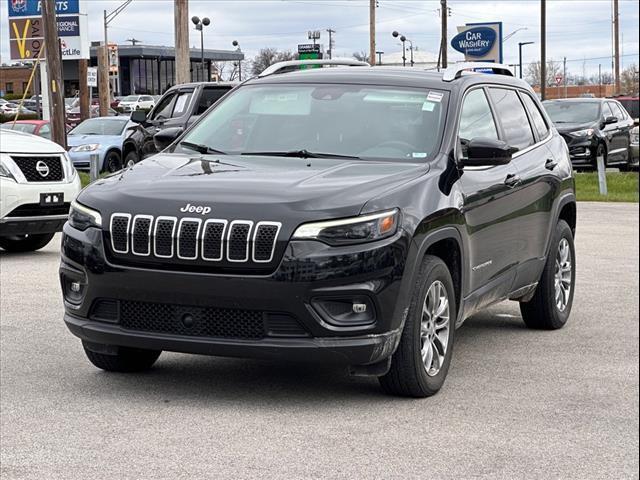 used 2021 Jeep Cherokee car, priced at $27,095