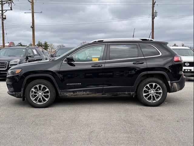 used 2021 Jeep Cherokee car, priced at $27,095