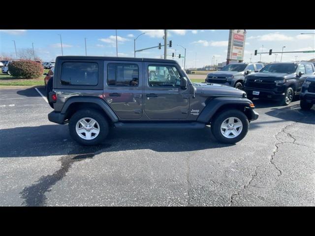 used 2020 Jeep Wrangler Unlimited car, priced at $28,303