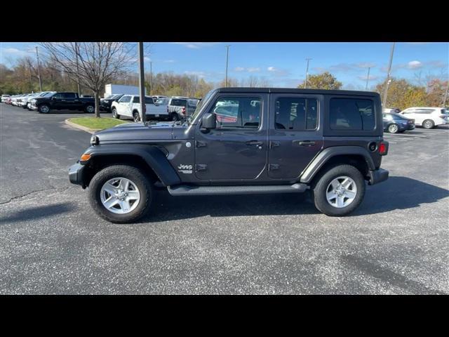 used 2020 Jeep Wrangler Unlimited car, priced at $28,303