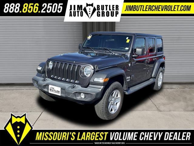 used 2020 Jeep Wrangler Unlimited car, priced at $28,303