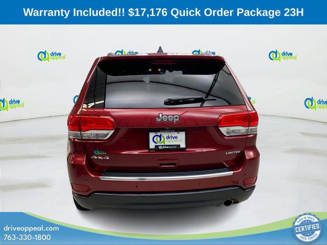used 2015 Jeep Grand Cherokee car, priced at $17,176