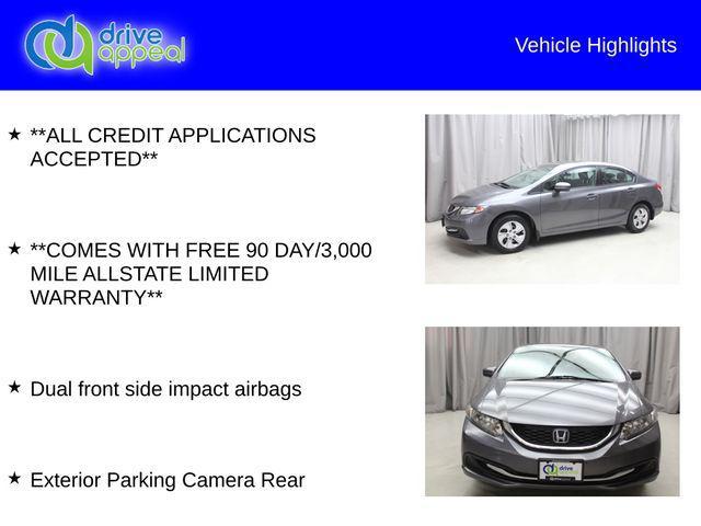 used 2015 Honda Civic car, priced at $13,730