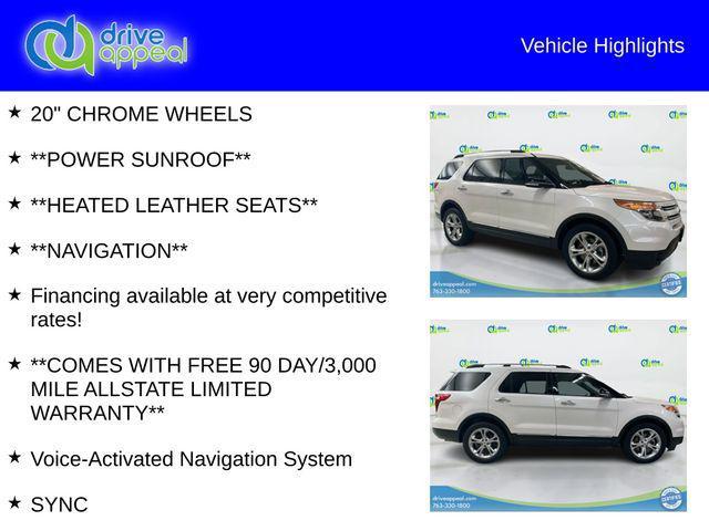 used 2014 Ford Explorer car, priced at $12,675