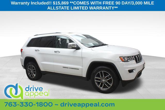 used 2017 Jeep Grand Cherokee car, priced at $15,869