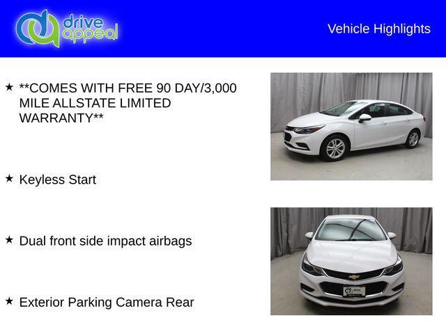 used 2017 Chevrolet Cruze car, priced at $8,923