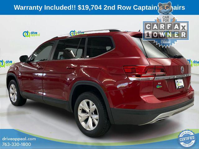 used 2018 Volkswagen Atlas car, priced at $19,704