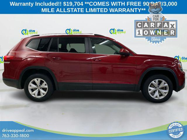 used 2018 Volkswagen Atlas car, priced at $19,704