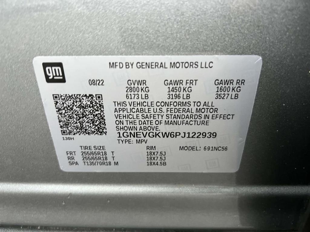used 2023 Chevrolet Traverse car, priced at $28,900