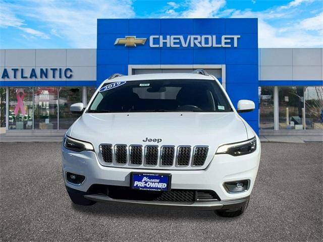 used 2019 Jeep Cherokee car, priced at $17,300