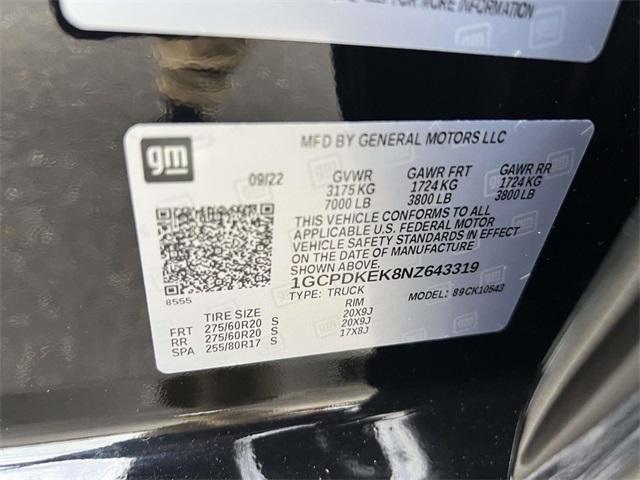 used 2022 Chevrolet Silverado 1500 car, priced at $38,900