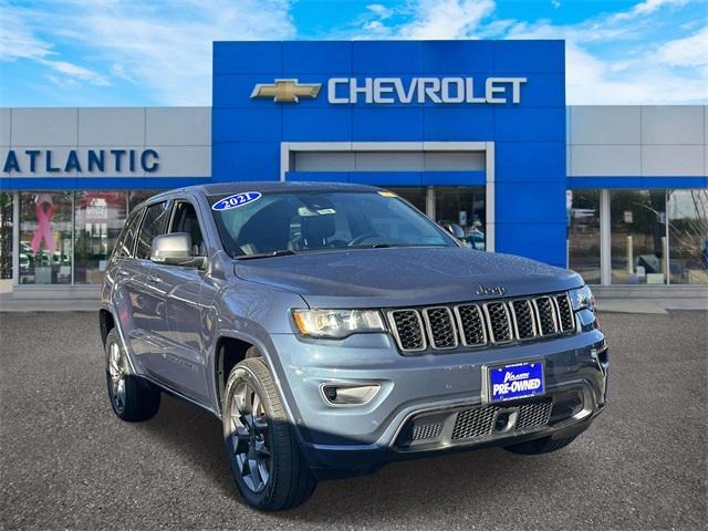 used 2021 Jeep Grand Cherokee car, priced at $28,750