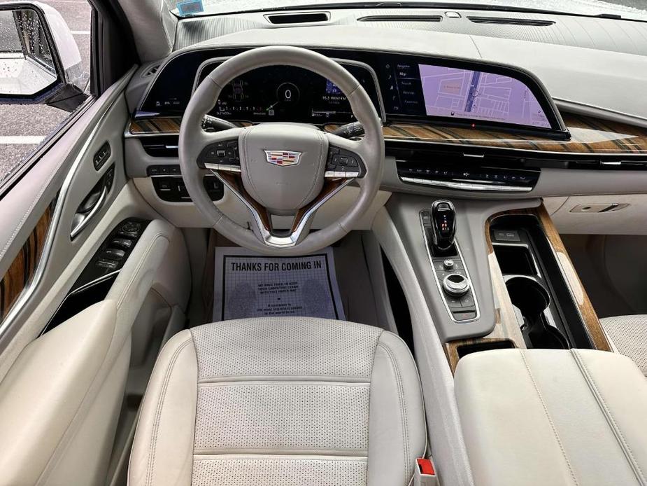 used 2022 Cadillac Escalade car, priced at $82,350