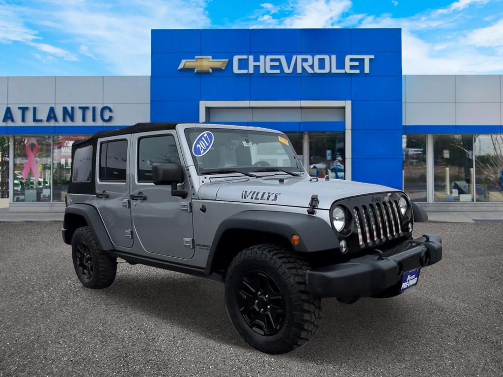 used 2017 Jeep Wrangler Unlimited car, priced at $17,500