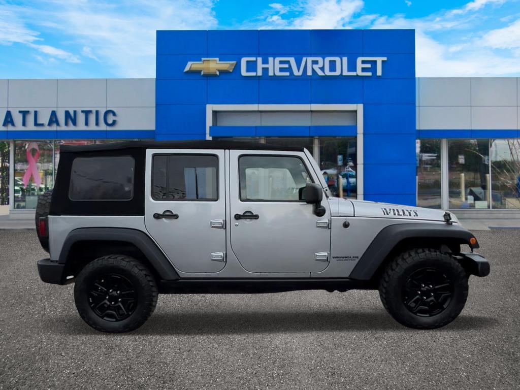 used 2017 Jeep Wrangler Unlimited car, priced at $17,500