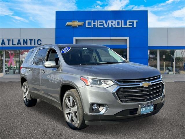 used 2021 Chevrolet Traverse car, priced at $27,700