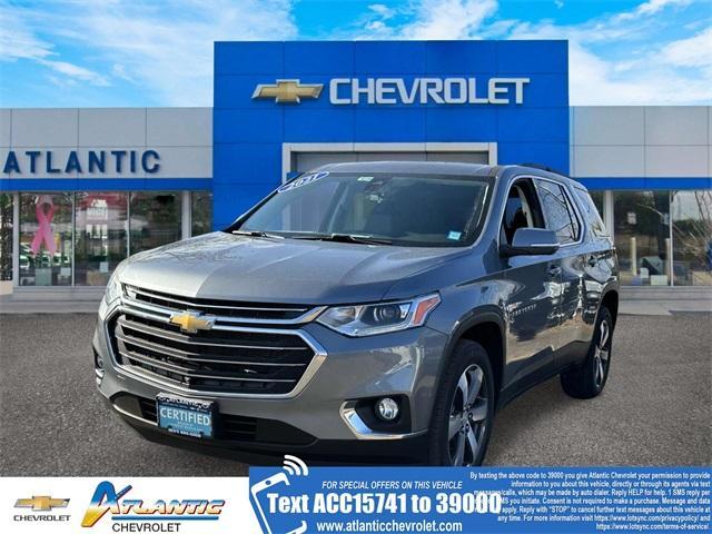 used 2021 Chevrolet Traverse car, priced at $27,700