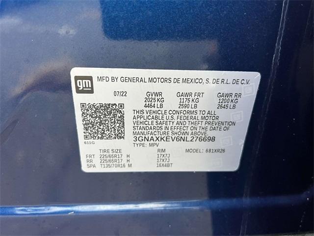 used 2022 Chevrolet Equinox car, priced at $17,950