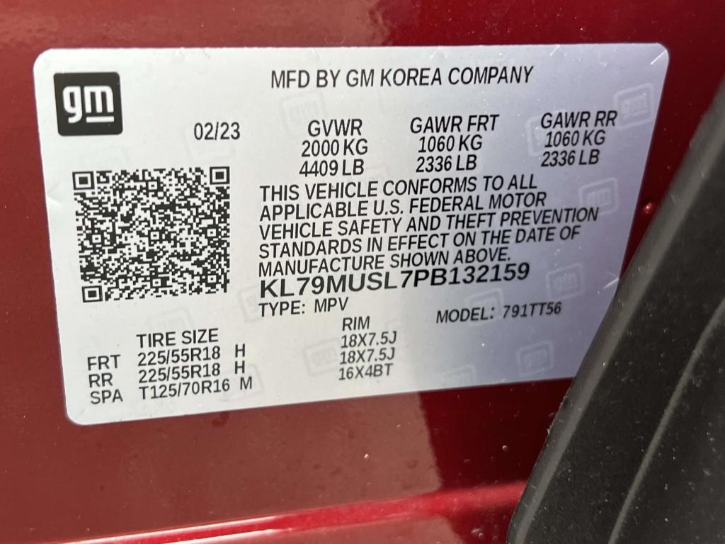 used 2023 Chevrolet TrailBlazer car, priced at $23,579