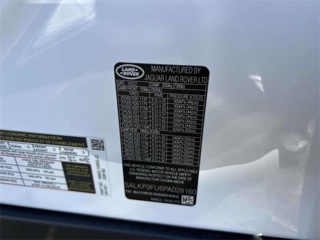 used 2023 Land Rover Range Rover car, priced at $84,900