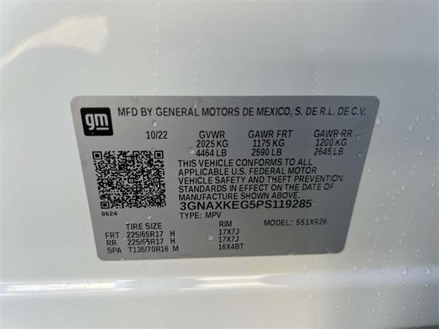 used 2023 Chevrolet Equinox car, priced at $18,700