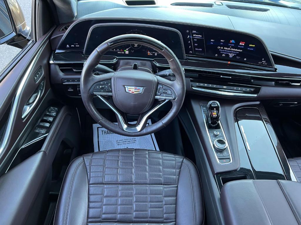 used 2023 Cadillac Escalade car, priced at $81,500