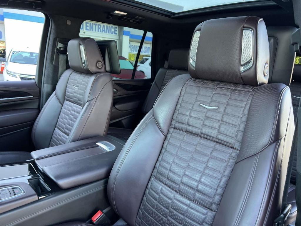 used 2023 Cadillac Escalade car, priced at $81,500
