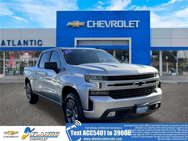 used 2021 Chevrolet Silverado 1500 car, priced at $37,425