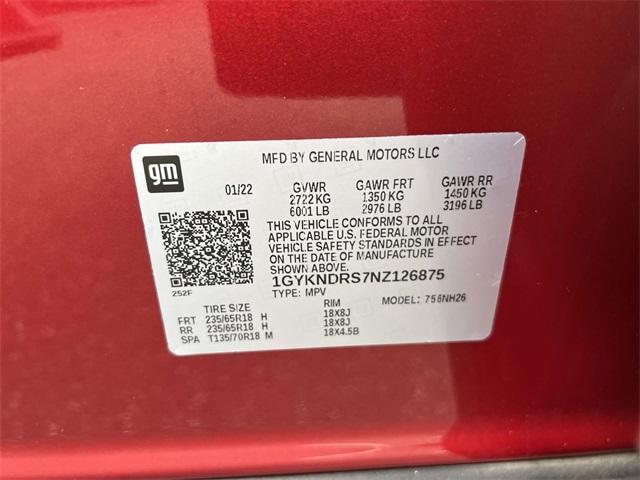 used 2022 Cadillac XT5 car, priced at $30,400