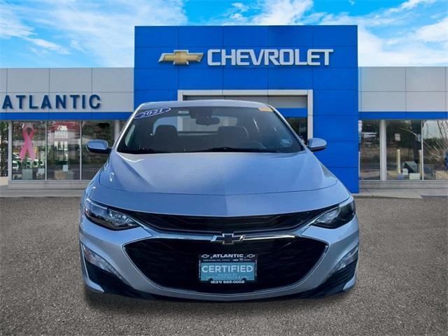 used 2021 Chevrolet Malibu car, priced at $16,950