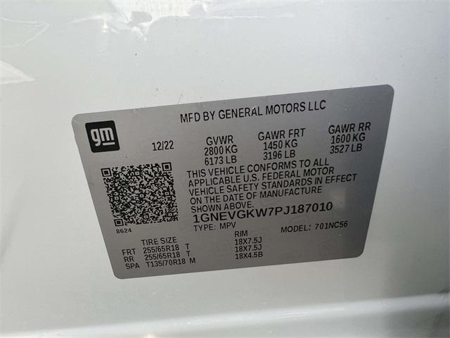 used 2023 Chevrolet Traverse car, priced at $27,200