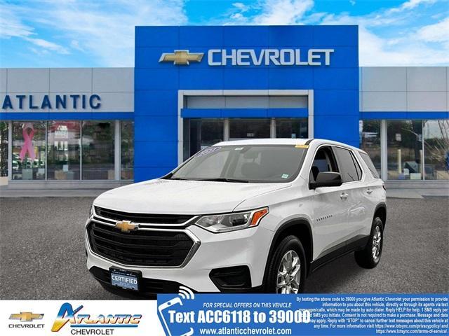 used 2021 Chevrolet Traverse car, priced at $22,800