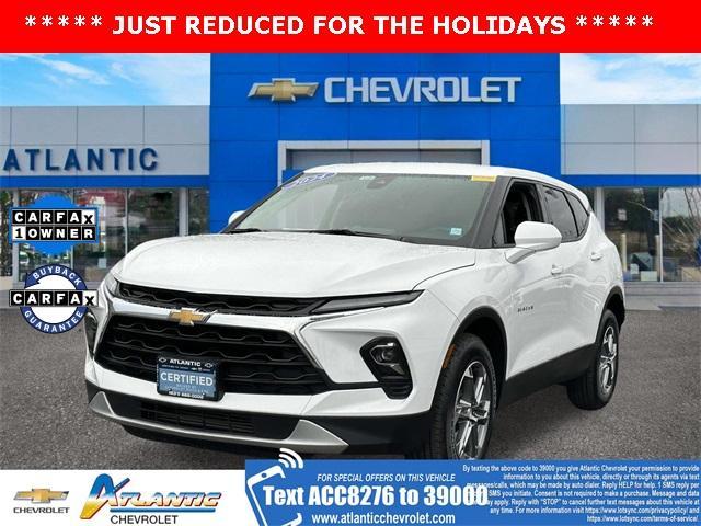 used 2024 Chevrolet Blazer car, priced at $25,600