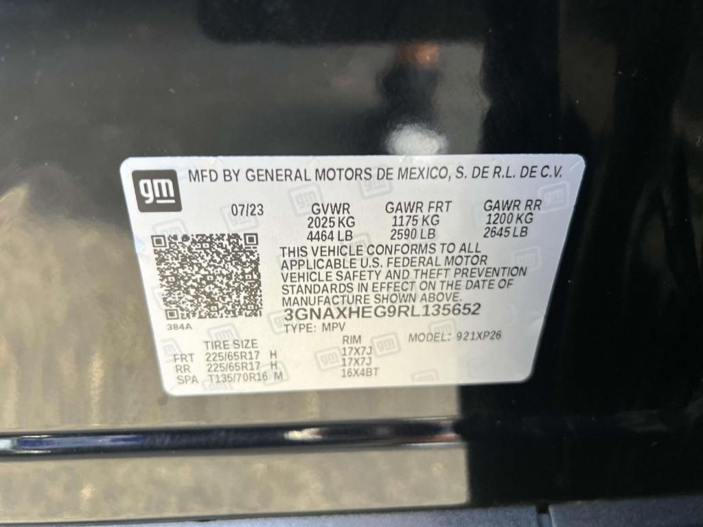 used 2024 Chevrolet Equinox car, priced at $22,700