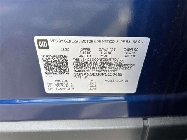 used 2023 Chevrolet Equinox car, priced at $18,900