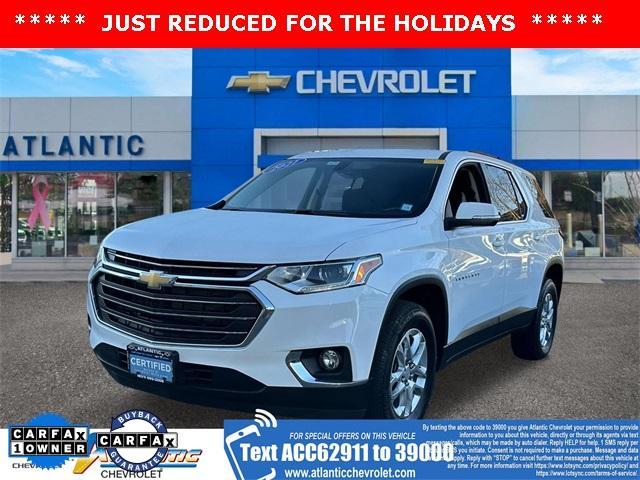 used 2021 Chevrolet Traverse car, priced at $23,200