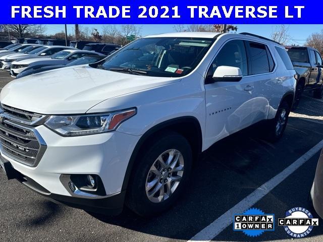 used 2021 Chevrolet Traverse car, priced at $24,350