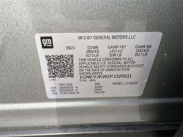 used 2023 Chevrolet Traverse car, priced at $36,900