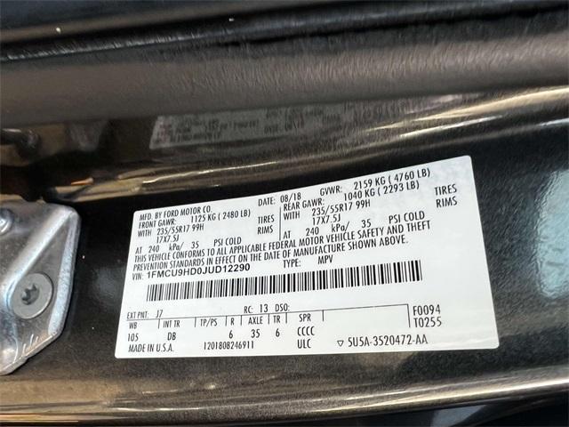 used 2018 Ford Escape car, priced at $13,900
