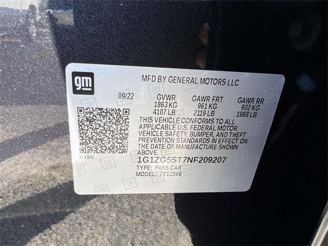 used 2022 Chevrolet Malibu car, priced at $16,450