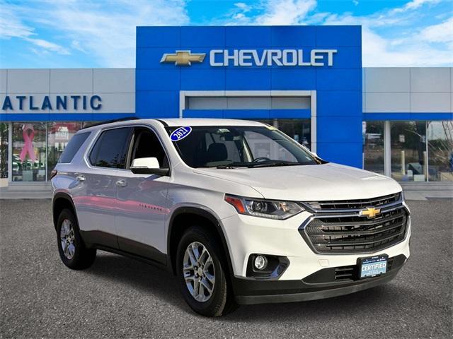 used 2021 Chevrolet Traverse car, priced at $24,400