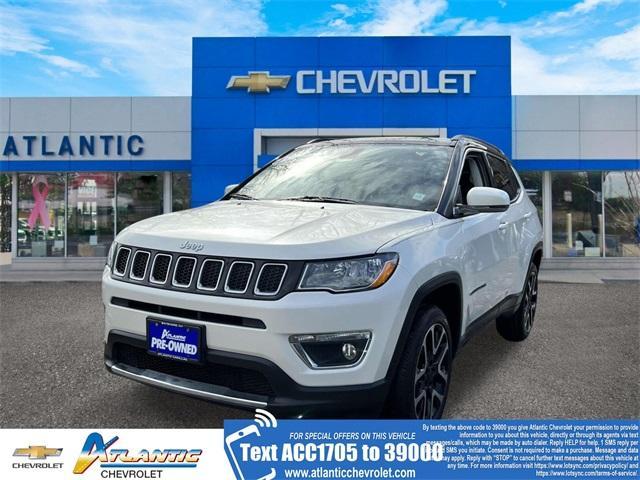 used 2018 Jeep Compass car, priced at $17,200