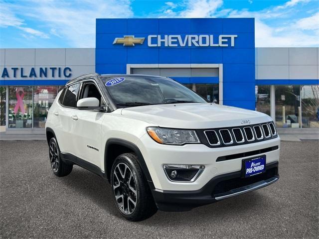 used 2018 Jeep Compass car, priced at $17,200