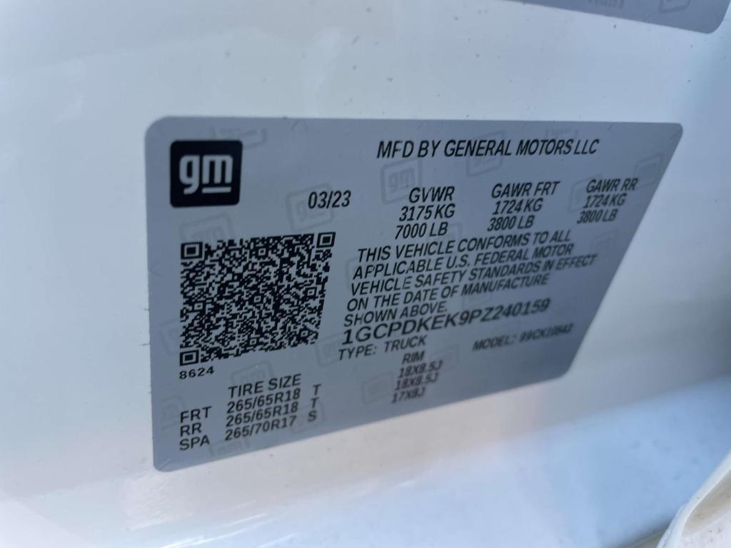 used 2023 Chevrolet Silverado 1500 car, priced at $33,500