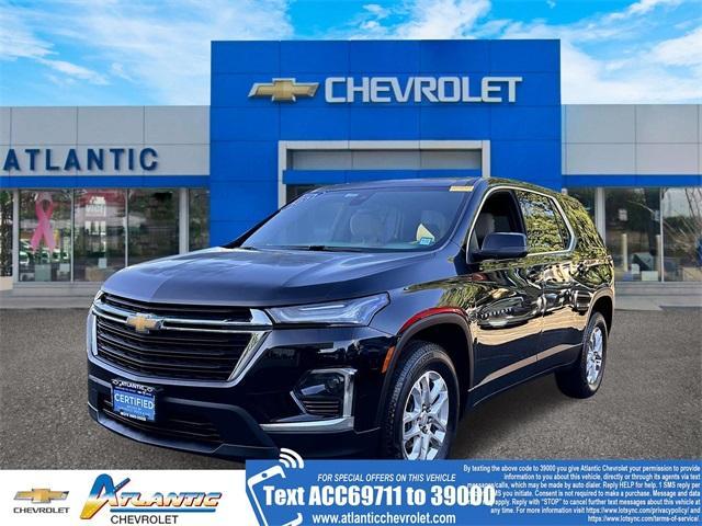 used 2022 Chevrolet Traverse car, priced at $23,600