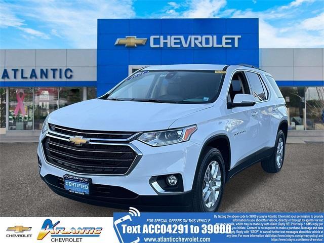 used 2021 Chevrolet Traverse car, priced at $23,950