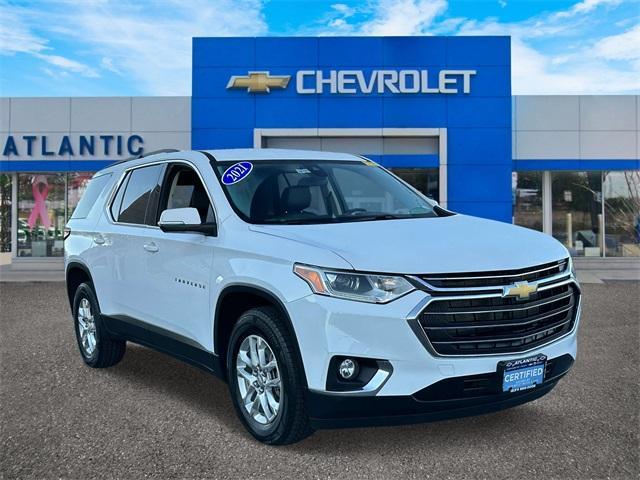 used 2021 Chevrolet Traverse car, priced at $21,500